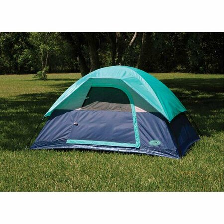 HANDS ON 2 Pole Exterior Frame 2 Person Tent - 7 x 5 x 4 ft. HA3364290